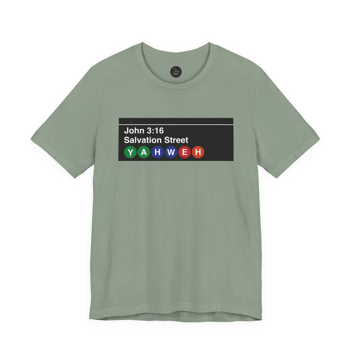 John 3:16 'Salvation Street' NYC Subway - T-shirt (7 colors)