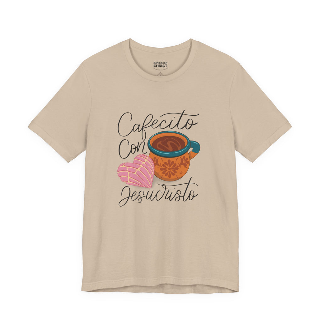 "Cafecito con Jesucristo" - T shirt