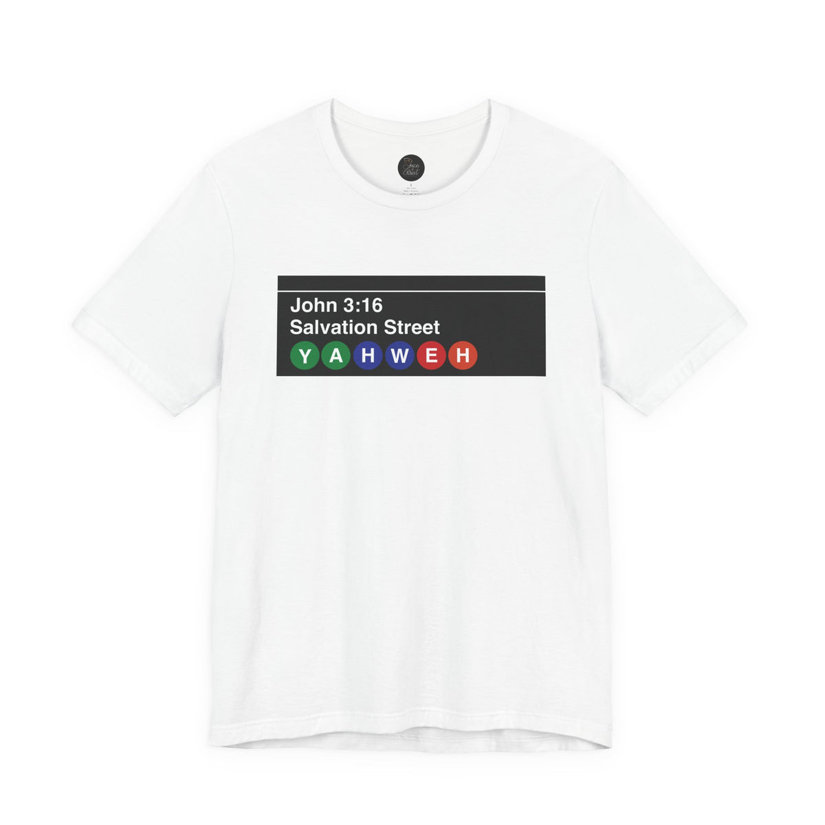 John 3:16 'Salvation Street' NYC Subway - T-shirt (7 colors)
