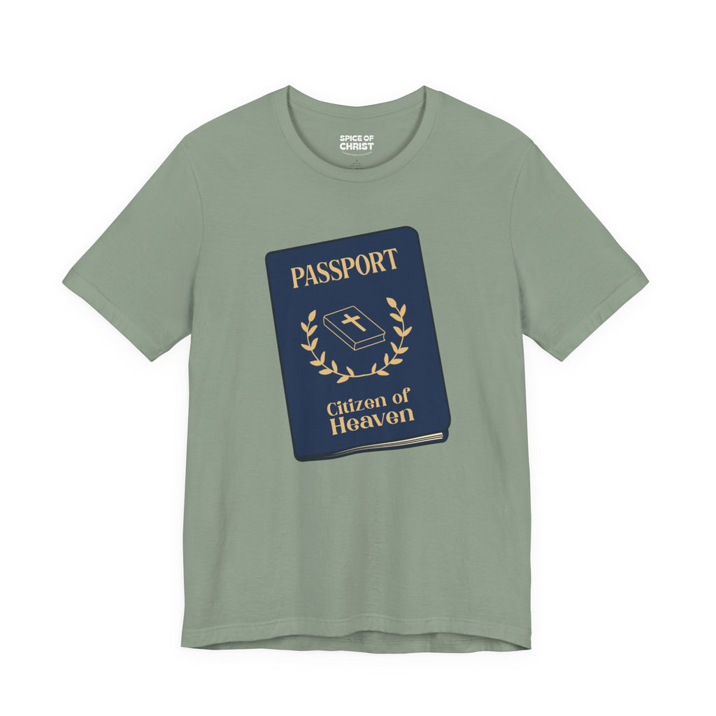 "Citizen of Heaven Passport" - T shirt