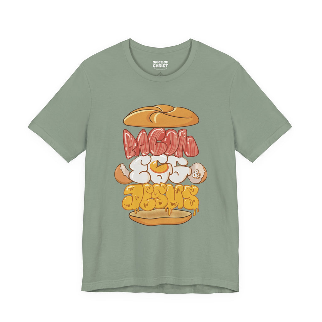 "Bacon Egg & Jesus" - T shirt