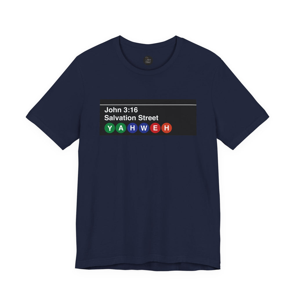 John 3:16 'Salvation Street' NYC Subway - T-shirt (7 colors)